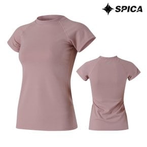 요가복 필라테스복 반팔 상의단품 SPA522
