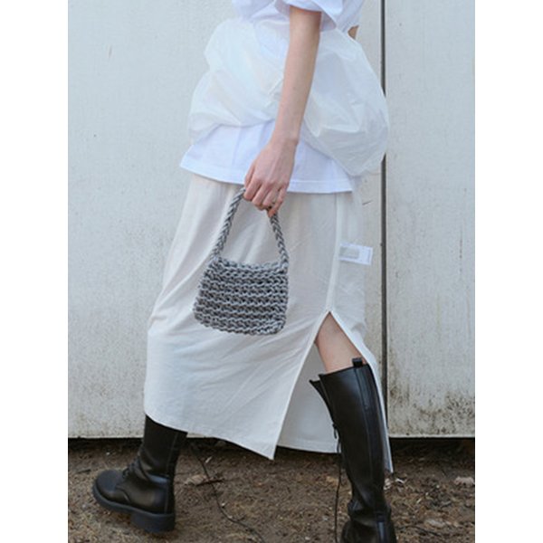 MINI TOTE BAG IN GREY