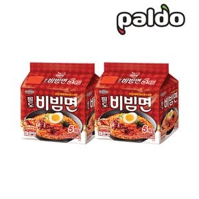 비빔면 매운맛(5개입 번들) x 2개(총 10개)