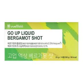 바이오비옴 고업 액상 베르가못 샷 20g 14병 1박스 (AD)