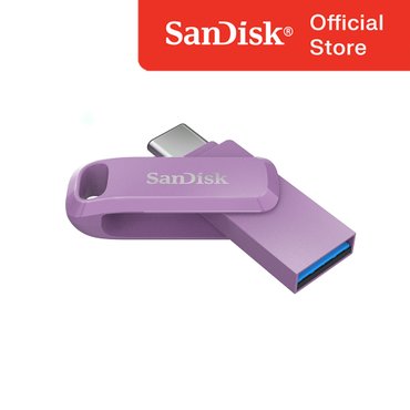 샌디스크 SOI 울트라 듀얼 드라이브 Go 타입C OTG USB 3.1 128GB Lavender / SDDDC3