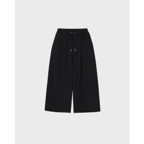 [파주점] [송지오우먼]지제로 팬서 와이드 크롭 팬츠 블랙 WI2PT922BK