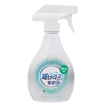  페브리즈 항균플러스 99.9% 섬유탈취제 산뜻한향 370ml