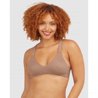 이스퀘어 4166266 Spanx Bra-llelujah-Unlined Bralette - Cafe Au Lait