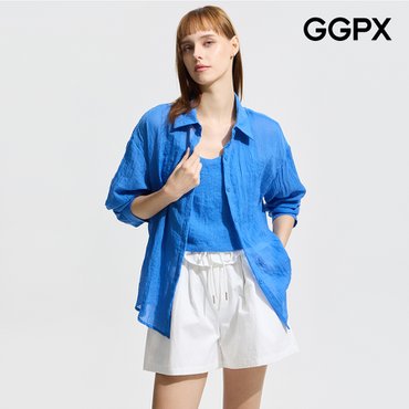 GGPX 슬리브리스 세트 쿨링 긴팔 셔츠 (GP5SH036F)