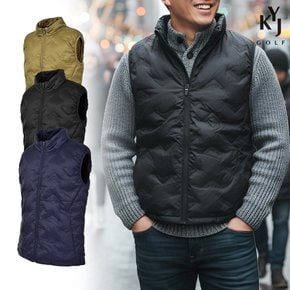 SJ 김영주 남성 겨울 두툼한 방한 패딩조끼 베스트