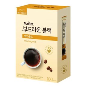 맥심 부드러운 블랙 모카골드 2.7g x 100개입 X2개 f