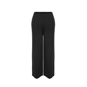 24SS Callaite Pin-Tuck Wide Knit Pants - Black (3Colors)