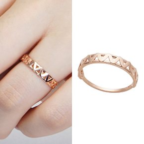 [rorojewelry]지그재그 크라운 반지 / 18k