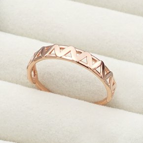 [rorojewelry]지그재그 크라운 반지 / 18k