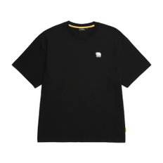 N235UTS930 베어와펜 세미 오버핏 반팔 티셔츠 CARBON BLACK