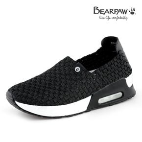 베어파우(BEARPAW) 여성 우븐 슈즈 CRYSTAL WOVEN 블랙글리터 K0128143NA-W