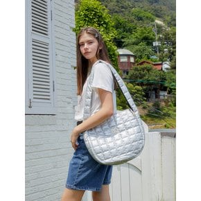 ANC QUILTING BIG BAG_SILVER