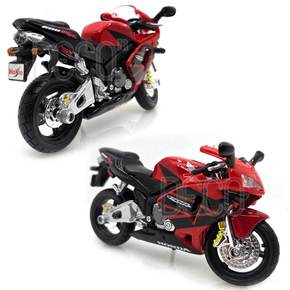 1:18 혼다 CBR600RR 오토바이 미니카 다이캐스트 피규어