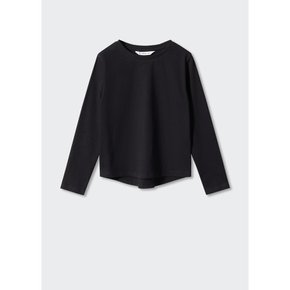 MANGO KIDS 티셔츠 BASICA 57004014 Black