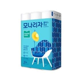 모나리자 3겹 화장지 두루마리 화장지 30롤 30mx3겹