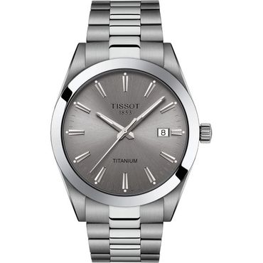  일본 티쏘 메탈 시계 TISSOT T1274104408100 Mens Wrist워치 Gentleman Gray Dial Titanium Brac