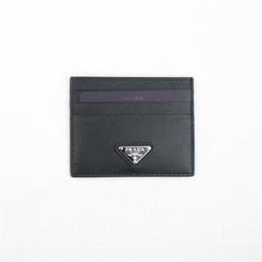 사피아노 카드지갑 홀더 삼각로고 여성 블랙 은장 1MC025 QHH F0632