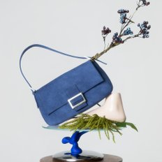 Suede Luke Bag in Blue VX2AG113-22