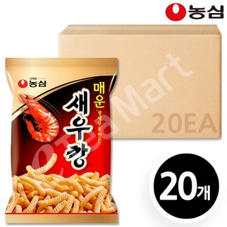 농심 매운새우깡 90g x 20봉