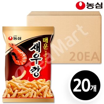 농심 매운새우깡 90g x 20봉