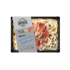  아워홈 온더고 이탈리아식 베이컨&양송이 크림파스타 300g x2개