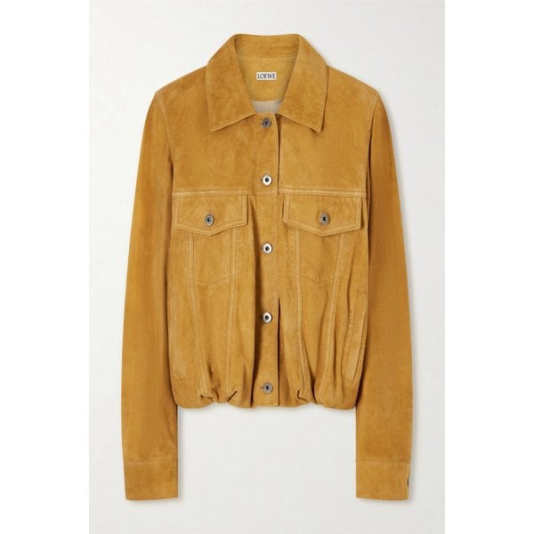 개더드 스웨이드 재킷 46376663163050416