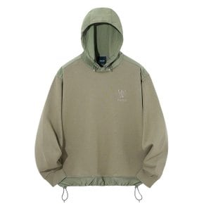 유니 PRIVACY ARTWORK WOVEN SETUP HOODIE  KHAKI  _P368524318