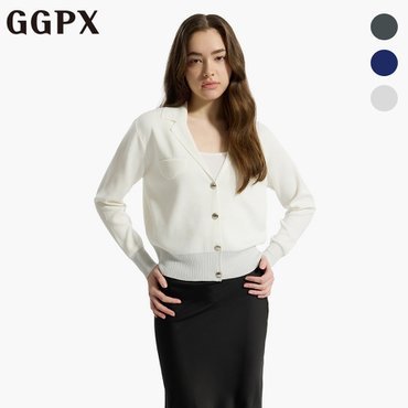 GGPX 테일러 브이넥 니트 가디건 (GP2KG020F)