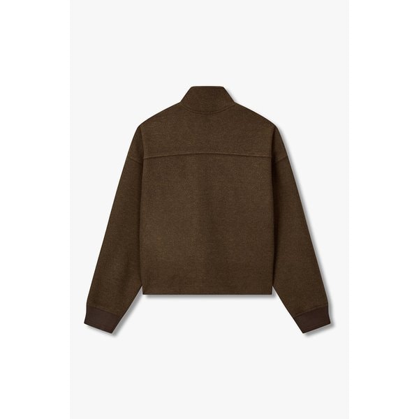 지퍼 넥 소프트 저지 맨투맨 7115440X00160