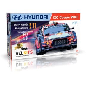 CGBEL014 1대24 현대  i20 쿠페 WRC 2019 Tour de Corse Winner