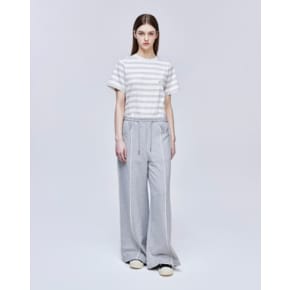 [파주점] [송지오우먼] 컬렉션 샤를로 파리 트레이닝 팬츠 멜란지 그레이 WH2PT718MG