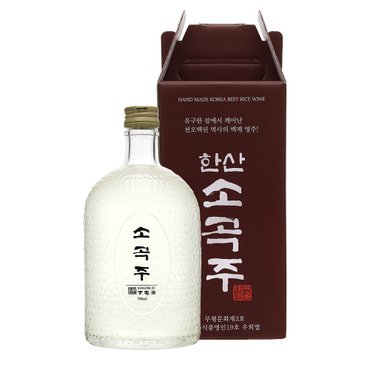  우희열 명인 한산소곡주 불소곡주 43도 700ml