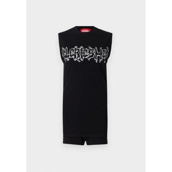 숏 원피스 32CW251PRDR049BK FADED BLACK DOM