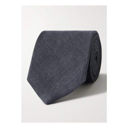 올리버스펜서 블리커 스트라이프 리넨 타이 8cm 46376663162841845