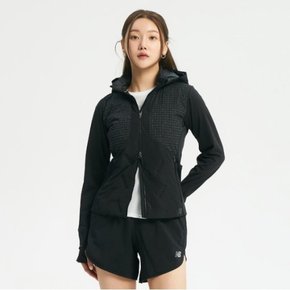 바람막이 RQK NBMDD4S052-19 WOMEN 루미너스 히트 러닝 자켓 (SEMI-OVER FIT)