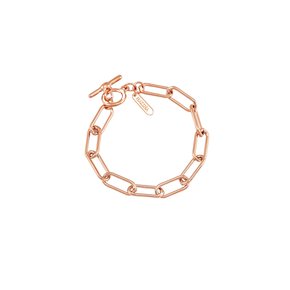 Gentle Square - Rosegold Chain Bracelet