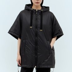 25 SS 막스마라 Water Resistant 후드 반팔 자켓 블랙 2429736014600 009