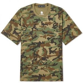 마스터마인드월드 Woodland 스컬 카모 티셔츠 - Woodland MW24S12-TS077-WDL