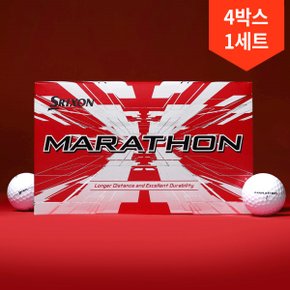 4박스 총60구/ 던롭 스릭슨 NEW 마라톤 골프공/2피스 골프공/골프공추천