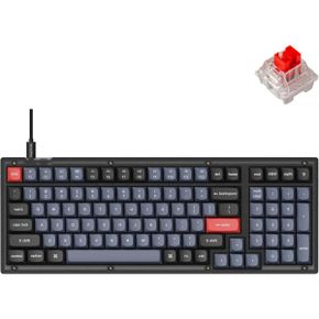 영국 키크론 기계식키보드 Keychron V5 Wired Custom Mechanical Keyboard 96% Layout QMK/VIA P