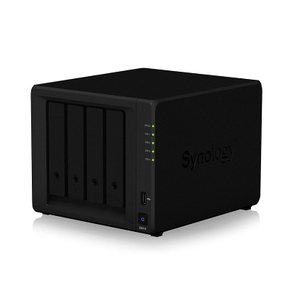 Synology NAS 키트 4베이 DS418 쿼드코어 CPU 2GB 메모리 탑재