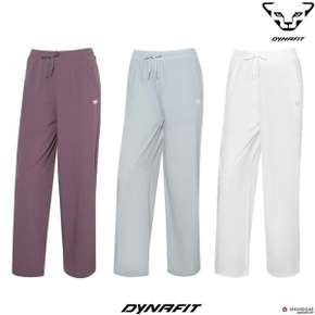 YWU23337[다이나핏]여성 브레이커 우븐 스트레치 간절기 기능성 와이드팬츠 (기존가 129,000원)