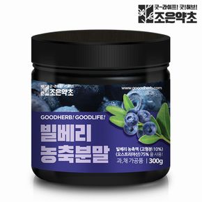 빌베리 농축 분말 가루 파우더 대용량 300g[33218202]