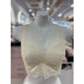 [여주점] 와코루 수입 레이스 감각 노와이어 브라탑 브라렛 [WLGB400R] CR