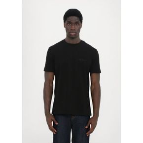 Armani Exchange 아르마니 익스체인지 기본 티셔츠 - 검정색 7180550