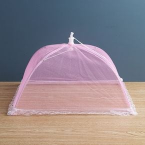 음식 밀폐 덮개 밥상보 보호 덮개 원터치