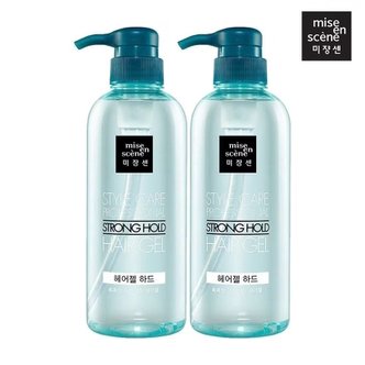 미쟝센 스타일 스트롱헤어젤(하드) 500ml*2입