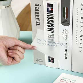 투명 점착식 오답노트 메모지 포스트잇