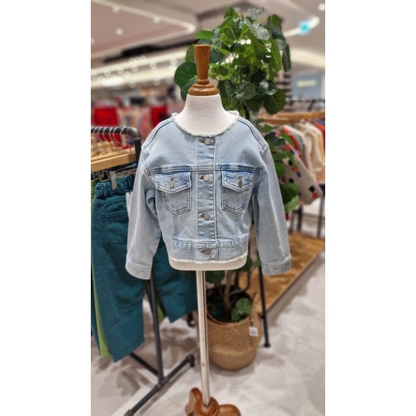 [파주점] 리틀그라운드(DL)테일스쿱- 데님데끼세미크롭자켓 7511412101